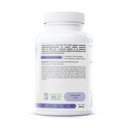 MSM, 1000 mg, Osavi, 60 capsules [1]