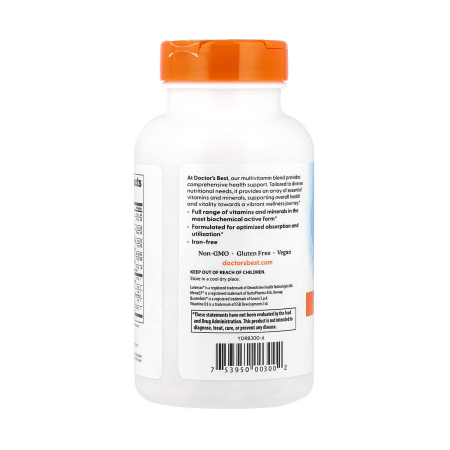 Multi-Vitamin Mineral Complex, Doctor's Best, 90 capsule [2]