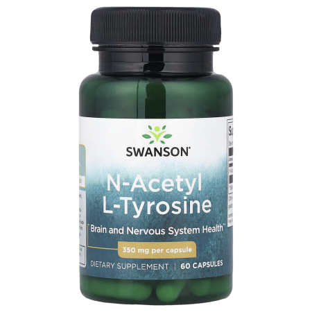 SANATATEA CREIERULUI - n-acetyl-tyrosine-350mg-swanson