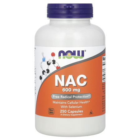 SANATATEA HEPATICA - nac-600mg-now-foods