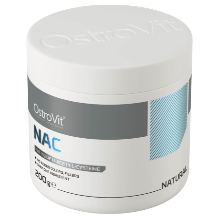 NAC N-acetyl-L-cysteine Powder, OstroVit, 200g [2]