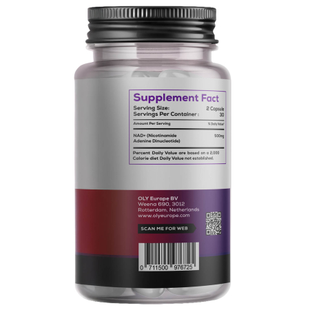 NAD+ 250 mg, Oly, 60 capsules [1]