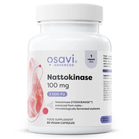 Nattokinase 100 mg, Osavi, 60 capsules [0]