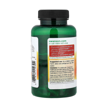 Natural Vitamin E, 1000 IU, Swanson, 60 Softgels SW1439 [2]