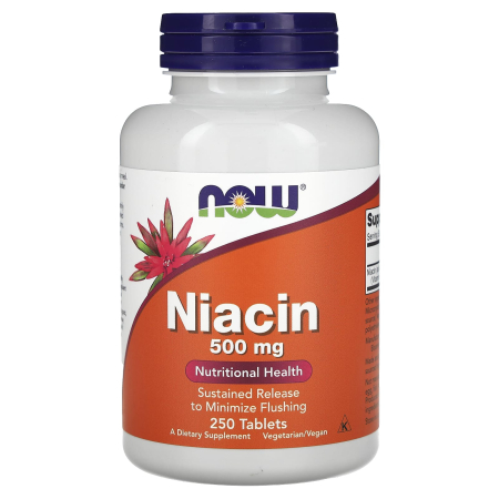 Niacin And Niacinamide (Vitamin B3) - niacin-vitamina-b3-now-foods
