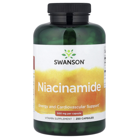 SANATATEA CREIERULUI - niacinamide-500mg-swanson