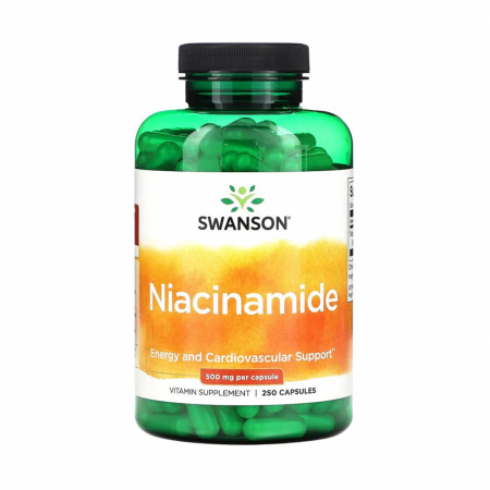 SANATATEA CREIERULUI - niacinamide-500mg-swanson