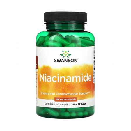 SANATATEA CREIERULUI - niacinamide-500mg-swanson