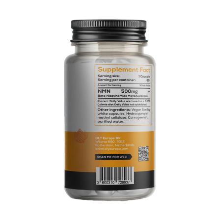 NMN, 500 mg, Oly, 60 capsules [1]
