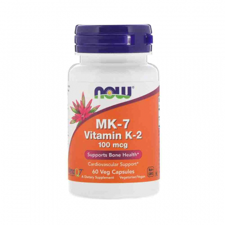 Vitamina K-2 MK-7, 100 mcg, Now Foods, 60 capsule