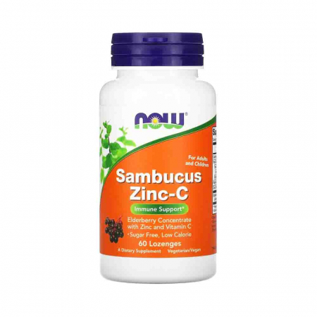 Zinc - sambucus-zinc-c-now-foods