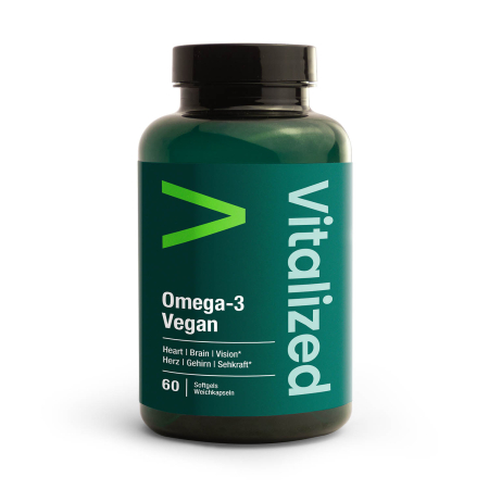 Vitalized - Omega-3 Vegan, Vitalized, 60 softgels