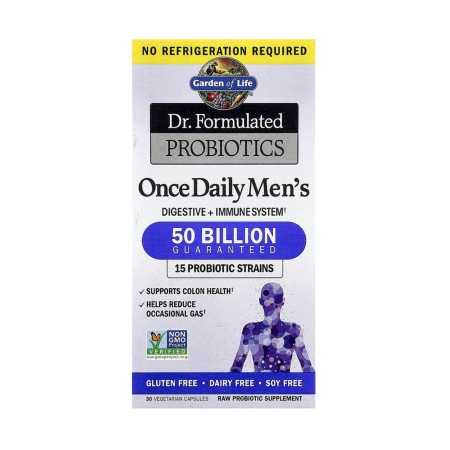Garden of Life - Once Daily Men's, 50 Billion, Garden of Life, 30 capsule