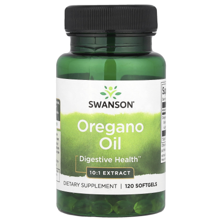 Oregano Oil 10:1 Extract, 150mg, Swanson, 120 softgels  SW1016
