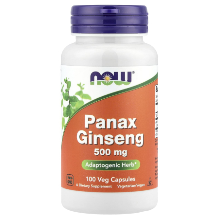 SANATATEA CREIERULUI - panax-ginseng-500mg-now-foods