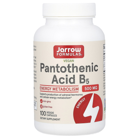 SANATATEA CREIERULUI - pantothenic-acid-vitamina-b5-jarrow-formulas
