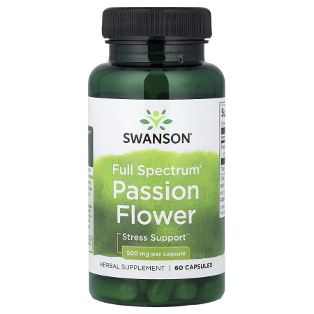 Supplements from A to Z - passion-flower-500mg-swanson