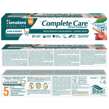 Pasta de Dinti Complete Care Herbal, Himalaya Herbal, 75 ml [1]