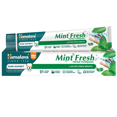Himalaya - Pasta de Dinti Mint Fresh Gum Expert, Himalaya Herbal, 75 ml