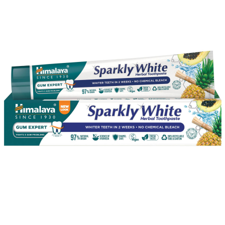 Himalaya - Pasta de Dinti Sparkly White Gum Expert, Himalaya Herbal, 75 ml