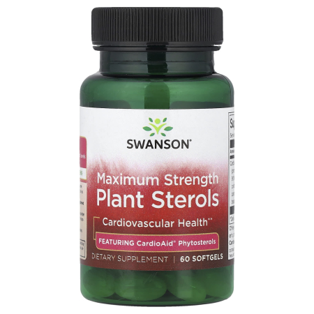 Swanson - Plant Sterols, Maximum, Swanson, 60 Softgels SWU503