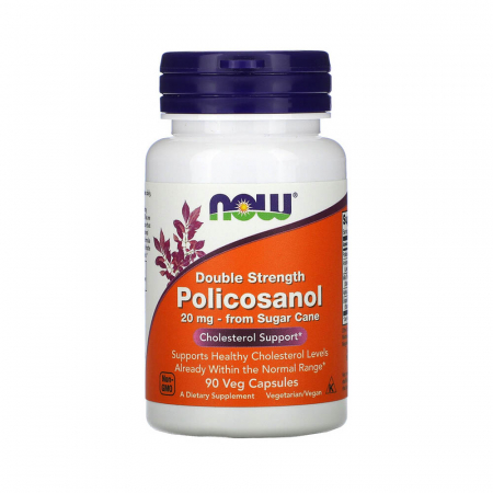 Policosanol, 20mg, Double Strength, Now Foods, 90 capsule