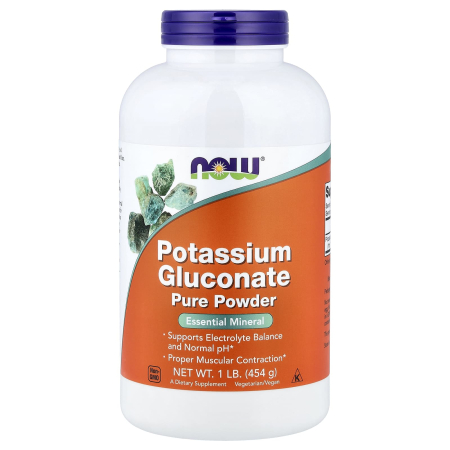 Now Foods - potassium-gluconate-pure-powder-now-foods