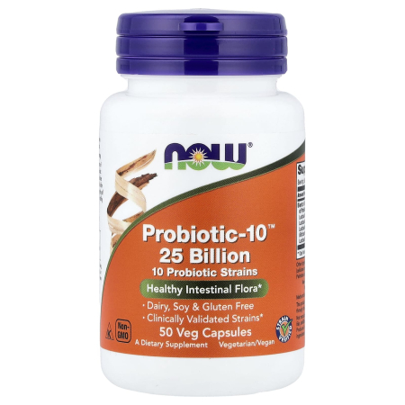 PROBIOTICE - probiotic-10-now-foods-25-billion
