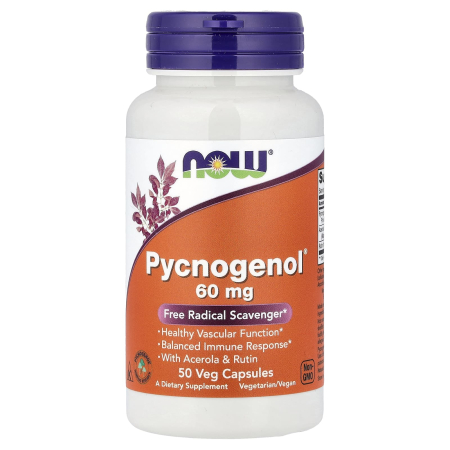 AFECTIUNI CARDIACE - pycnogenol-60mg-now-foods