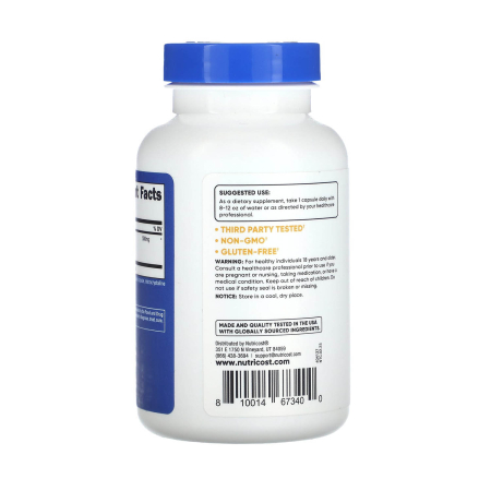 Pygeum Extract, 500 mg, Nutricost, 120 capsule [2]