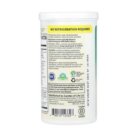 RAW Probiotics, Colon Care, Garden of Life, 30 capsule [4]