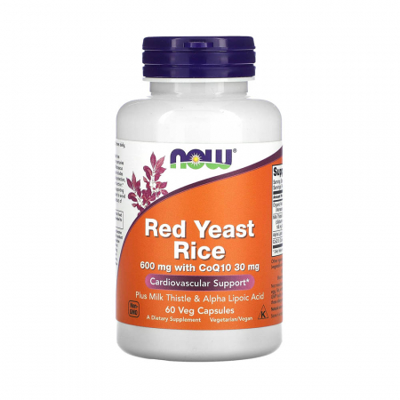 Silimarina Milk Thistle - red-yeast-rice-with-coq10-now-foods