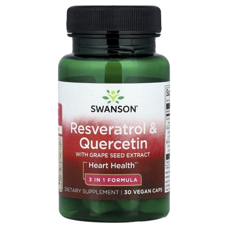 SANATATEA CREIERULUI - resveratrol-quercetin-swanson