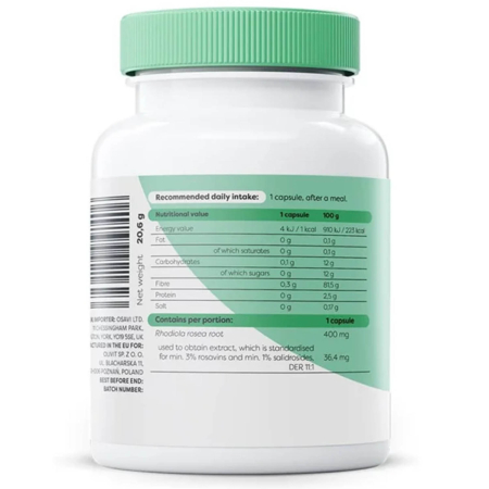 Rhodiola Rosea Root Extract 400 mg, Osavi, 60 capsules [2]