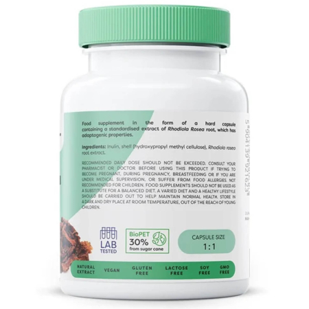 Rhodiola Rosea Root Extract 400 mg, Osavi, 60 capsules [1]