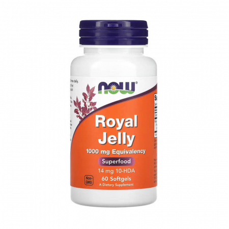 SANATATEA HEPATICA - royal-jelly-300mg-now-foods