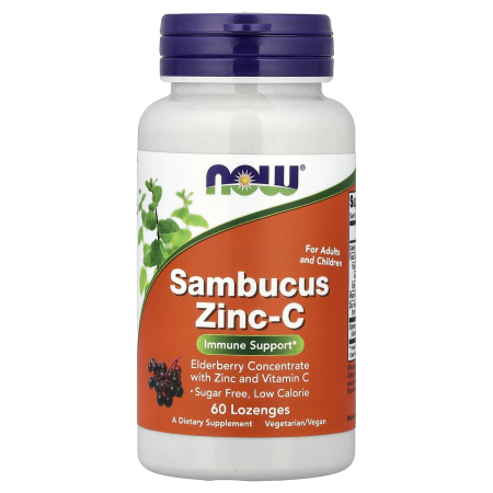 SANATATEA COPIILOR - sambucus-zinc-c-now-foods