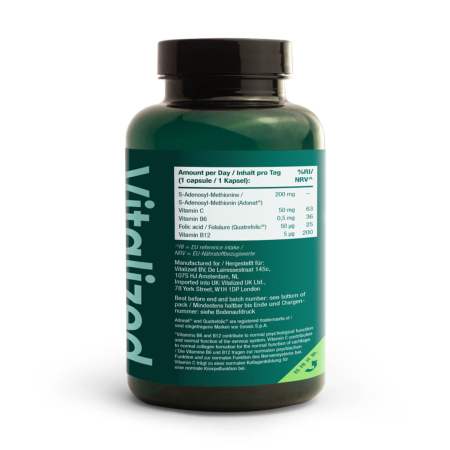SAMe+ 200 mg, Vitalized, 60 capsule [1]