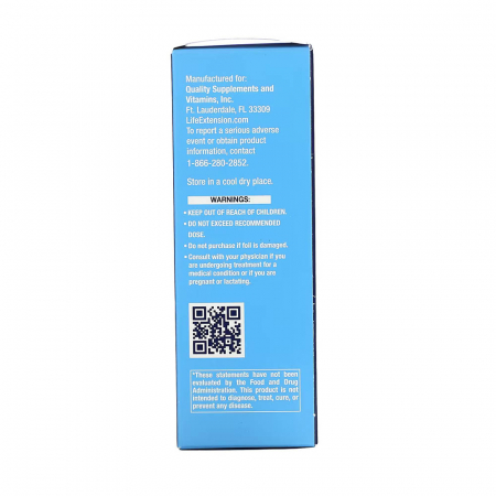 SAMe (S-Adenosyl-Methionine), 200 mg, Life Extension, 30 tablete [1]