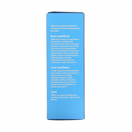 SAMe (S-Adenosyl-Methionine), 200 mg, Life Extension, 30 tablete [3]