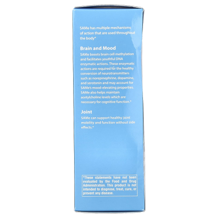 SAMe (S-Adenosyl-Methionine), 200 mg, Life Extension, 30 tablete [4]