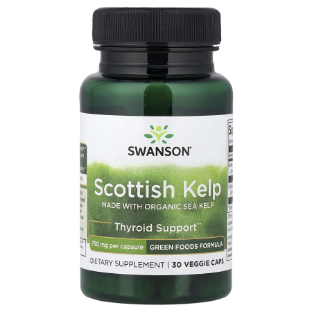 Swanson - Scottish Kelp, Swanson, 30 capsules SWR079