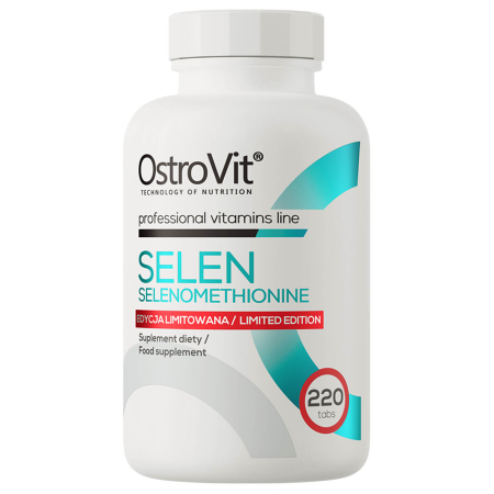 OstroVit - Selenium (L-selenomethionine), 200 mcg, OstroVit, 220 capsule