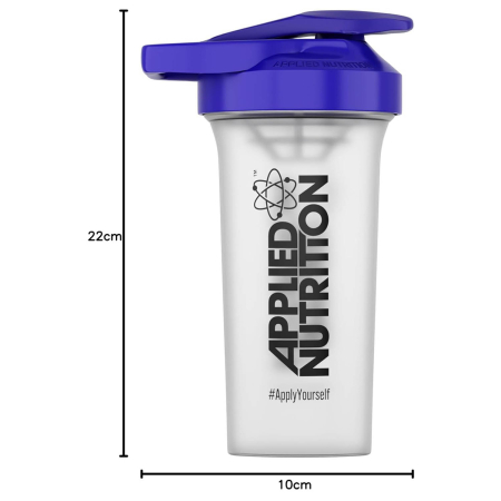 Shaker, Clear & Blue, Applied Nutrition, 700 ml [1]