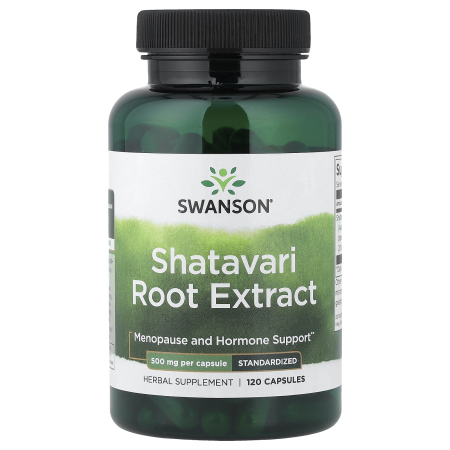 Swanson - Shatavari Root Extract, 500 mg, Swanson, 120 capsule SWH176