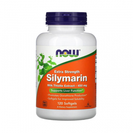SANATATEA HEPATICA - silymarin-Milk-Thistle-300mg-now-foods