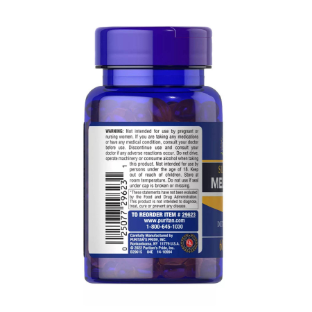 Sleep Aid Melatonin, 5 mg, Puritans Pride, 60 softgels [2]