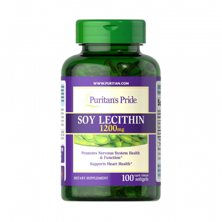 Bromelaina - soy-lecithin-puritans-pride