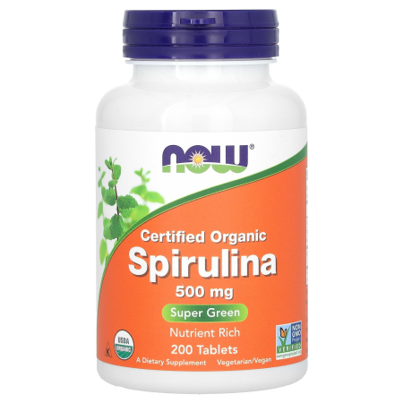 Now Foods - spirulina-organic-now-foods