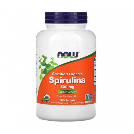 Now Foods - spirulina-organic-now-foods